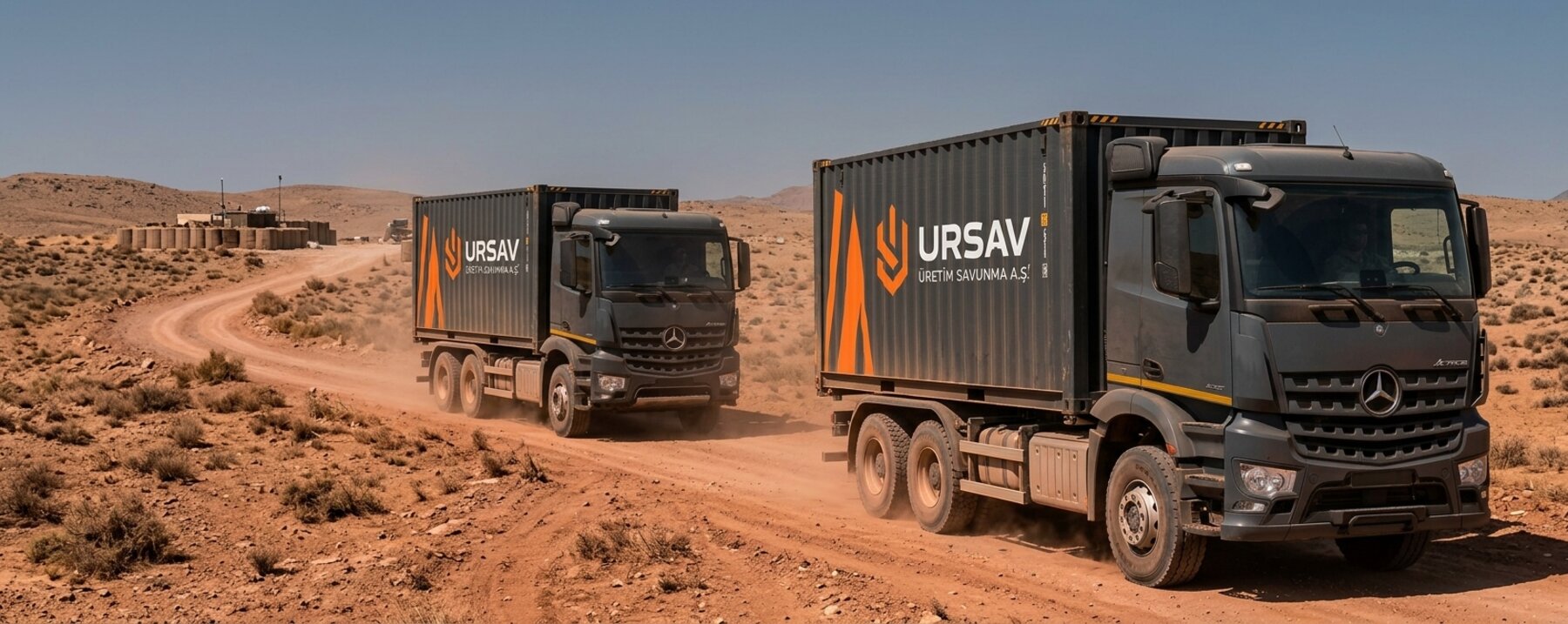 URSAV konteynerlerinin sahaya sevkiyatı